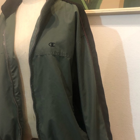 Vintage Champion Windbreaker Jacket Large - Picture 5 of 10